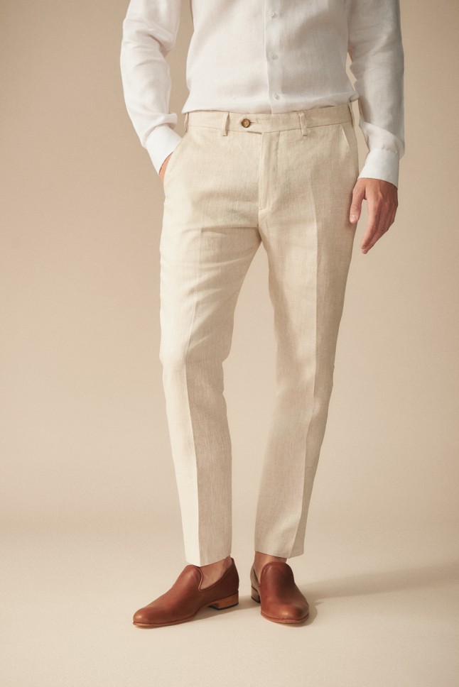 Pantalon Pegli Lino